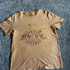 AC/DC High Voltage Tan T-Shirt